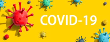 Covid 19 Theme With Virus Craft Objects