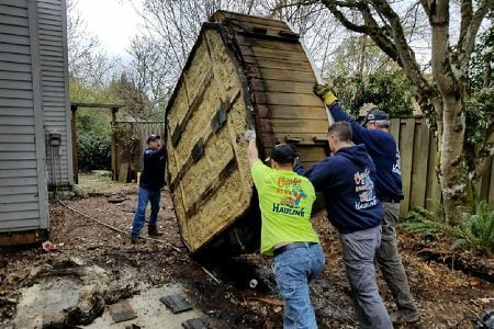 Hot Tub Removal Portland