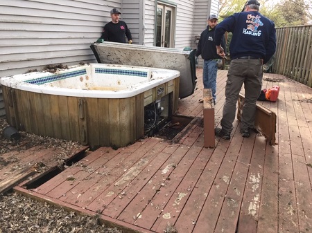 Hot tub Removal Near Me Gresham OR